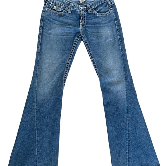 Blue Flare & Wide Leg Jeans - Picture 4 of 4